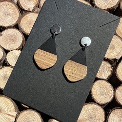 Pendante bois et résine