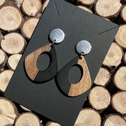 Pendante bois et résine