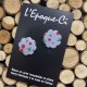 Puce fleur 20mm