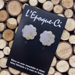 Puce fleur 20mm