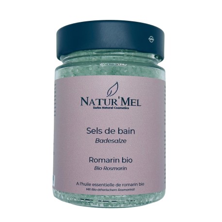 Sels de bain au romarin bio - 450gr