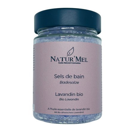 Sels de bain au lavandin bio - 450gr