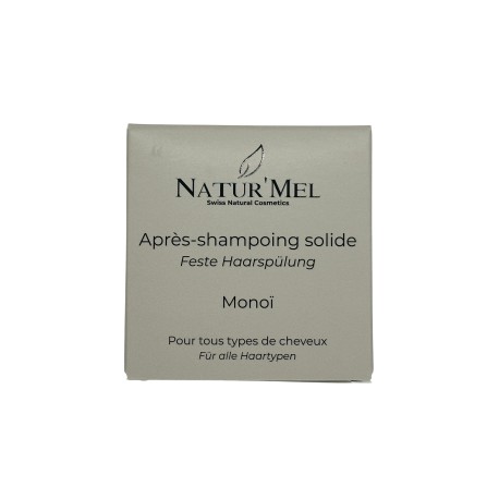 Après-shampoing solide "Monoï"- 65gr