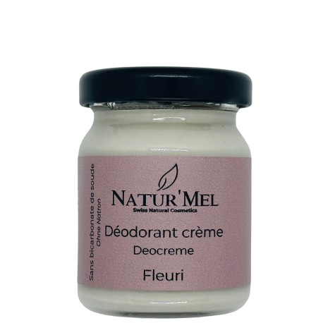 Déodorant crème « Le Fleuri » - Sans bicarbonate - 50ml