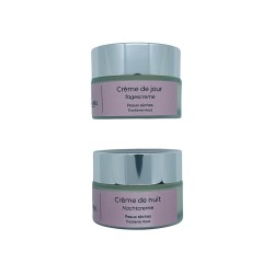 "Les duos" Crème de jour + crème de nuit