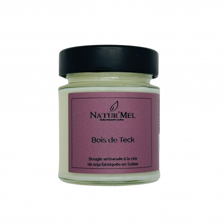 Bougie - Bois de Teck