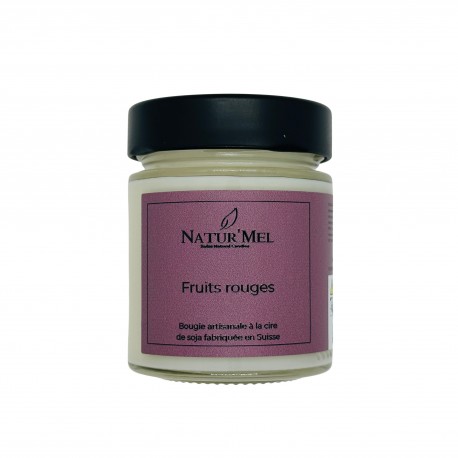 Bougie - Fruits rouges