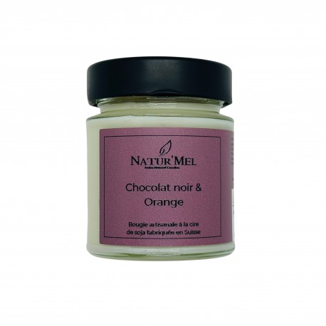 Bougie - Chocolat noir & Orange