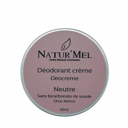 Déodorant crème « Neutre» - Sans bicarbonate - 65ml