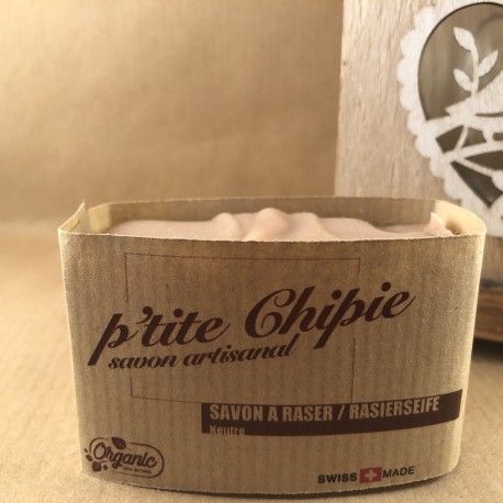 P'tite Chipie - Savon à raser - Neutre - 80gr