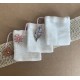 Sachet thé réutilisables en coton bio