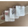 Sachet thé réutilisables en coton bio